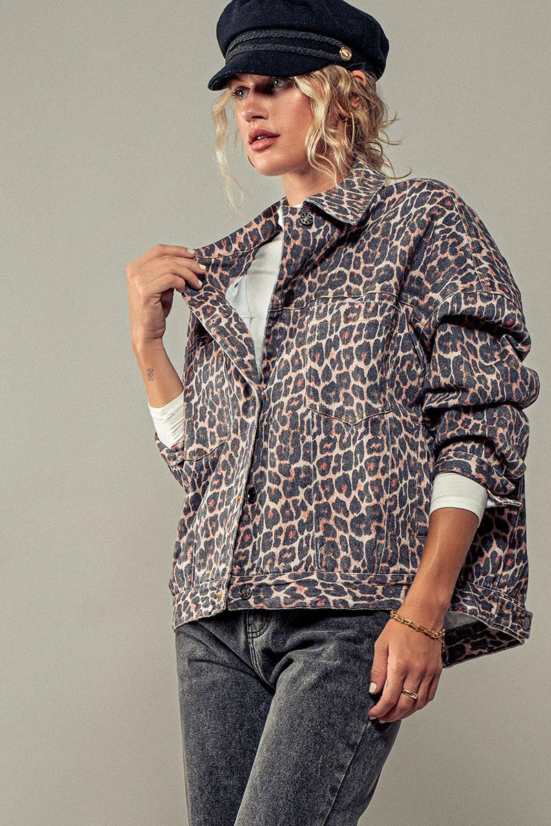 Leopardess Power Work Jacket