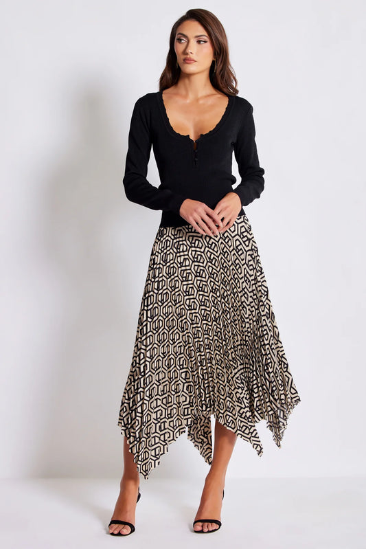 Morgan Pleat Skirt