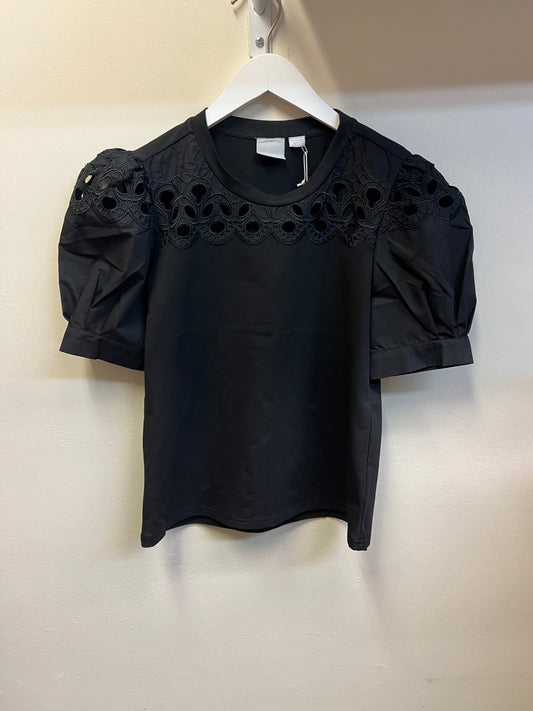 Lace Cutout Top