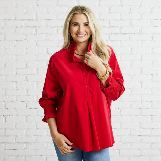 Kimberly Corduroy Top